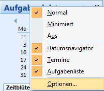 Aufgabenleiste