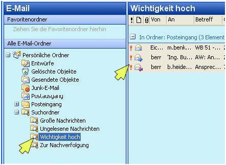 outlook suchordner