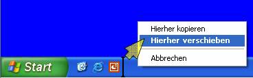 mit einem klick