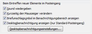 outlook email-benachrichtigung