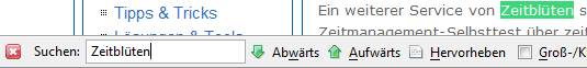 Webseite durchsuchen