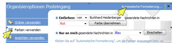 farben in outlook
