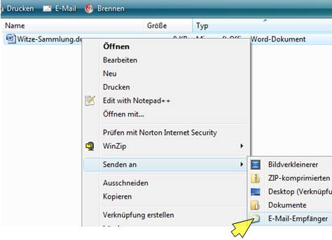 outlook anhang einfügen