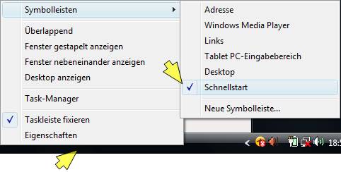 fenster minimieren