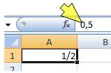 excel bruch