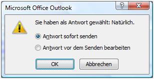 in outlook abstimmungen durchführen