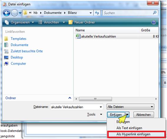 outlook organisation