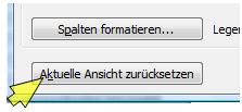 outlook ansicht anpassen