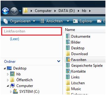 Linkfavoriten