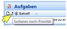 outlook priorität