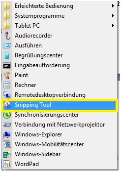 snipping tool