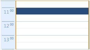 outlook kalender zeitskala