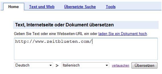 google übersetzer
