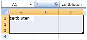 excel markierung