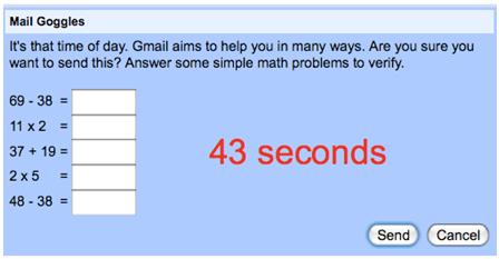 mail goggles