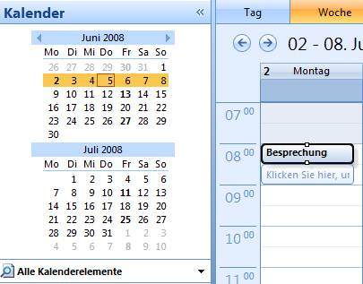 In MS Outlook ruckzuck einen Termin verschieben/kopieren - Zeitbl&uuml;ten