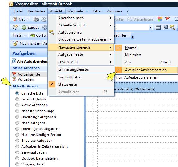 Ansichten In Ms Outlook So Einfach Und So Effektiv Zeitbluten