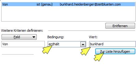 outlook ansich anpassen