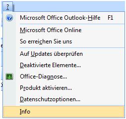 outlook version