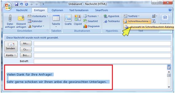 autotext in outlook
