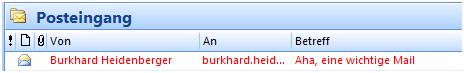 outlook betreff rot