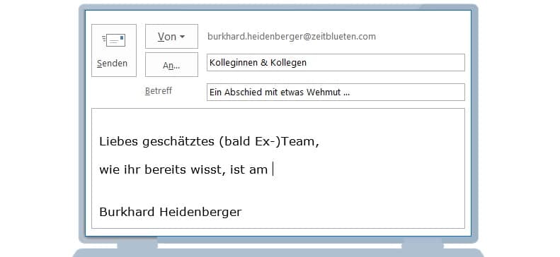 abschiedsmail