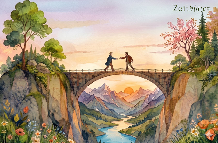 Brücke bauen, wo Gräben tief scheinen