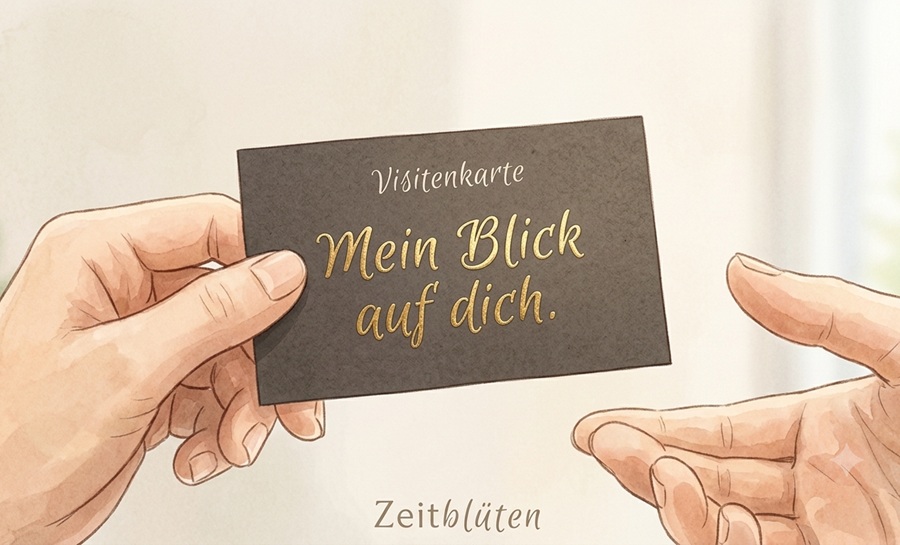 Wenn wir über andere sprechen, zeigen wir immer auch eine Visitenkarte unseres eigenen Wesens.