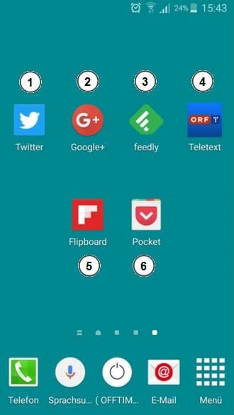 Smartphone-Display-Info