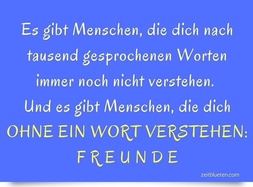 spruch fuer freund