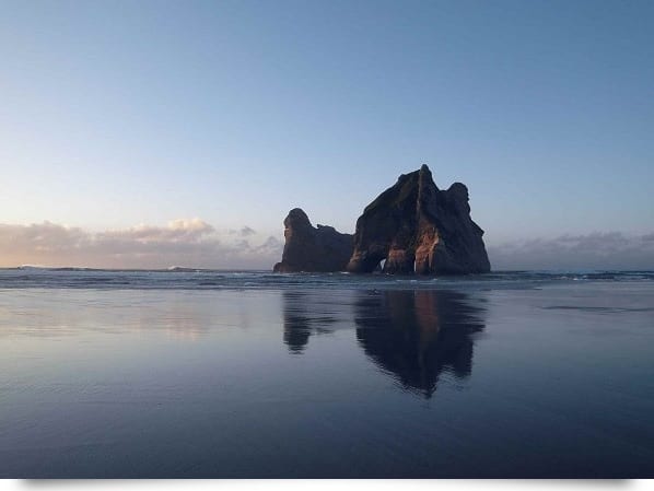 Wharariki Beach, Neuseeland