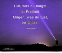 Glück was ist das? Ein paar Zitate ZEITBLÜTEN