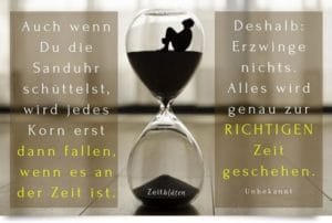 Alles hat seine Zeit ZEITBLÜTEN